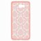Чехол пластиковый Samsung Galaxy J5 Prime Кружево 9420 розовый
