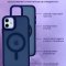 Чехол-накладка iPhone 11 Kruche Camera Shine Magnet Blue