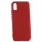 Чехол-накладка Xiaomi Redmi 9A DF Silicone Red