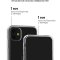 Чехол-накладка Apple iPhone 11 (598890) Kruche PRINT Line black