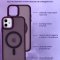 Чехол-накладка iPhone 11 Kruche Camera Shine Magnet Purple