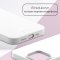 Чехол-накладка iPhone 14 Pro Kruche Silicone Plain White
