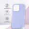 Чехол-накладка iPhone 13 Pro Kruche Silicone Magnet Lilac purple