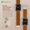 Ремешок для Apple Watch 42mm/44mm/45mm Amazingthing Titan Weave Brown