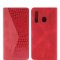 Чехол книжка Samsung Galaxy A20 2019/A30 2019 Kruche Purse Croc Red