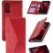 Чехол книжка Samsung Galaxy S20 FE Kruche Purse Croc Red