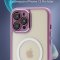 Чехол-накладка iPhone 12 Pro Max Kruche Reliable Magnet Violet