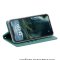 Чехол книжка Samsung Galaxy S10e Kruche Rhombus Turquoise