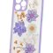 Чехол-накладка iPhone 12 Pro Max Derbi Summer Цветы сиреневый