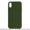 Чехол-накладка iPhone X/XS Kajsa Military Straps Olive
