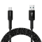 Кабель USB-Type-C Amazingthing SupremeLink Bullet Shield Black 2.2m 3A