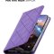 Чехол книжка Samsung Galaxy S21 FE Kruche Rhombus Lilac
