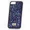 Чехол-накладка iPhone 7 Plus/8 Plus Swarovski Камешки Blue