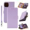 Чехол книжка iPhone 15 Plus Kruche Flip Royal view Light purple