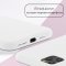 Чехол-накладка iPhone 11 Pro Max Kruche Silicone tough Magnet White