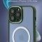 Чехол-накладка iPhone 13 Pro Max Kruche Reliable Magnet Green