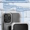 Чехол-накладка iPhone 11 Pro Derbi Magnetic Stand Transparent Cyan