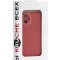 Чехол-накладка iPhone 12 mini Kruche Liquid glass Red