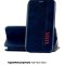 Чехол книжка Huawei P Smart/Enjoy 7s Kruche Open Book-1 Dark Blue