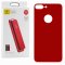 Защитное стекло iPhone 7 Plus Baseus Silk 3D Red заднее