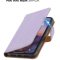 Чехол книжка iPhone 15 Pro Kruche Flip Royal view Light purple