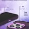 Чехол-накладка iPhone 14 Pro Max Kruche Camera Shine Magnet Purple