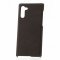 Чехол-накладка Samsung Galaxy Note 10 Kruche натуральная кожа темно-коричневый