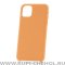 Чехол-накладка iPhone 11 Pro Max Derbi Slim Silicone-2 оранжевый