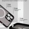 Чехол-накладка iPhone 13 Pro Kruche Skin Shell Magnet Black