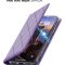 Чехол книжка iPhone XR Kruche Rhombus Lilac