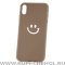 Чехол-накладка iPhone XS Max Derbi Smile Brown