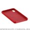 Чехол-накладка iPhone XS Max Derbi Slim Silicone-2 красный