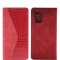 Чехол книжка Xiaomi Redmi Note 10/Note 10S Kruche Purse Croc Red