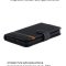 Чехол книжка Xiaomi Redmi Note 12 4G Kruche Purse Flip Black