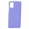 Чехол-накладка Samsung Galaxy M51 Kruche Silicone Plain Lilac purple