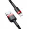 Кабель USB-iP Baseus Cafule Red/Black 3m 2A
