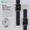 Ремешок для Apple Watch 42mm/44mm/45mm Amazingthing Titan Weave Black