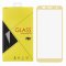 Защитное стекло Asus Zenfone Live L1 ZA550KL Glass Pro Full Screen золотое 0.33mm