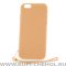Чехол-накладка iPhone 6/6S Derbi со шнурком оранжевый