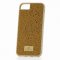 Чехол-накладка iPhone 7/8/SE (2020)0 Swarovski Бусины Gold