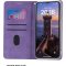 Чехол книжка Samsung Galaxy A54 5G Kruche Rhombus Lilac