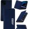 Чехол книжка iPhone 15 Plus Kruche Strict style Dark blue