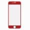 Защитное стекло+чехол iPhone 7/8/SE (2020) WK Armor 3D Normal с силиконовой рамкой Red 0.22mm