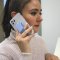Чехол-накладка Samsung Galaxy Note 20 Ultra Derbi Magnetic Stand Transparent Cyan