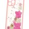 Чехол-накладка iPhone 12 Pro Max Derbi Summer Цветы розовый