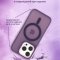 Чехол-накладка iPhone 14 Pro Kruche Camera Shine Magnet Purple