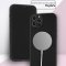 Чехол-накладка iPhone 13 Pro Max Kruche Silicone Magnet Black