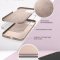 Чехол-накладка iPhone 12/12 Pro Kruche Silicone Pink sand