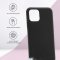 Чехол-накладка iPhone 11 Pro Kruche Silicone Plain Black