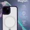Чехол-накладка iPhone 13 Kruche Reliable Magnet Purple